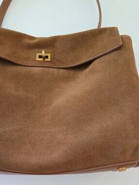 Suede Tote